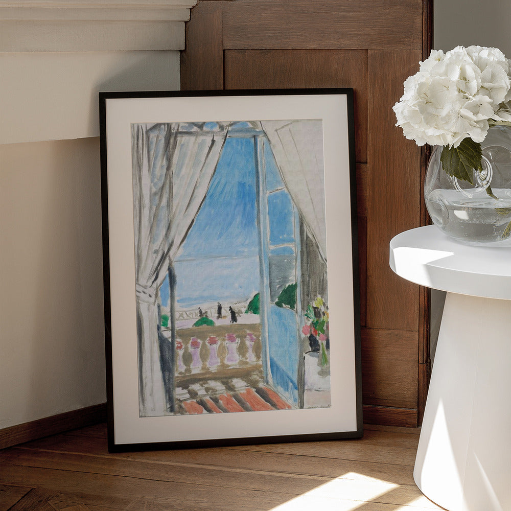 Wall Art La Fentre Ouverte by Matisse-canvas prints-DECOROLALA