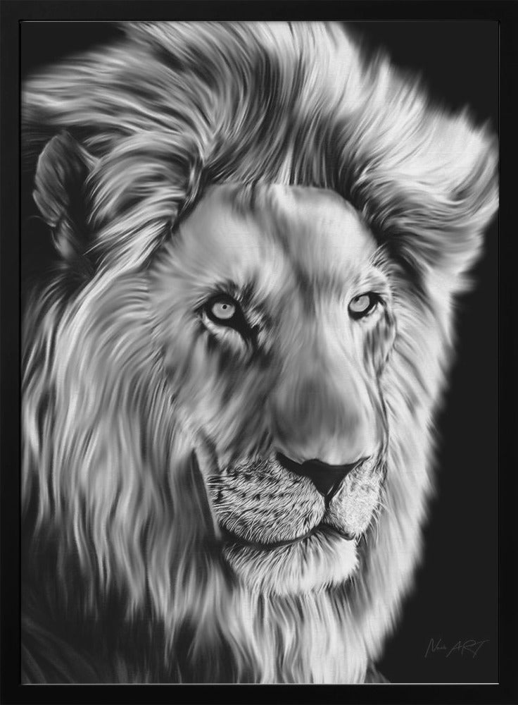 Wall Art Leo II by Lord Amihere-canvas-DECOROLALA