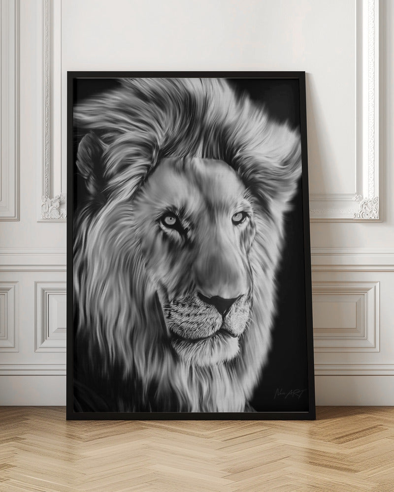 Wall Art Leo II by Lord Amihere-canvas-DECOROLALA