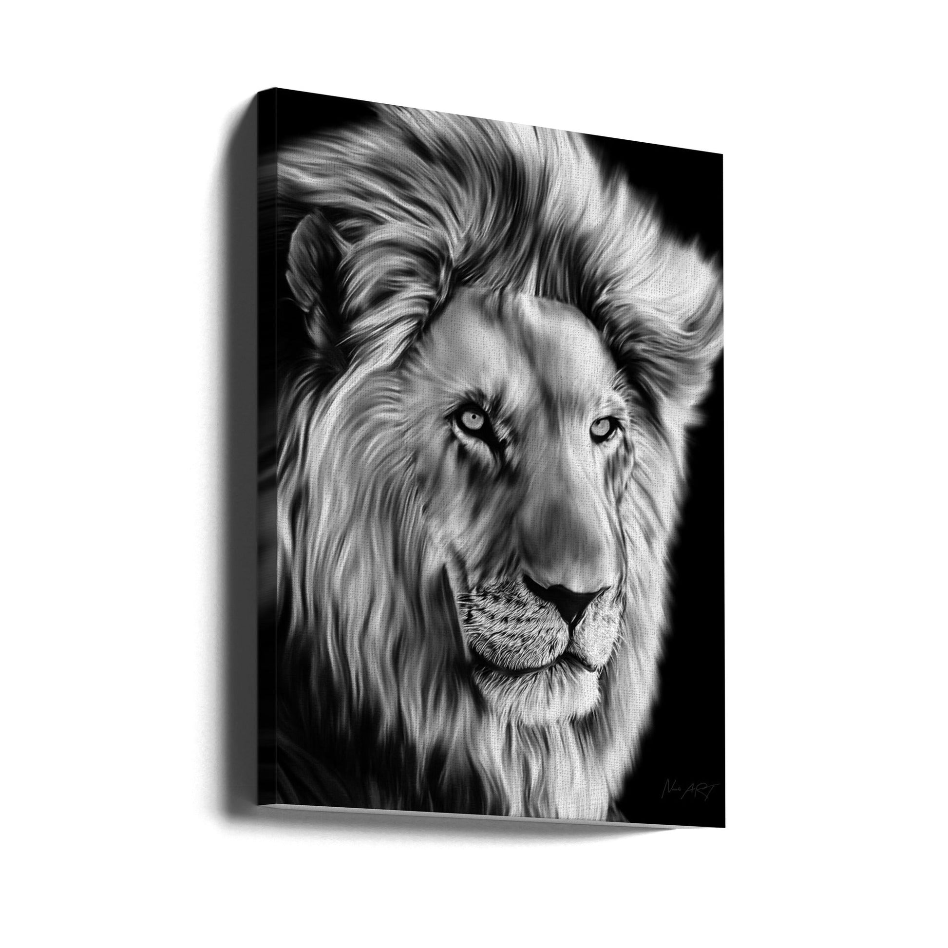 Wall Art Leo II by Lord Amihere-canvas-DECOROLALA