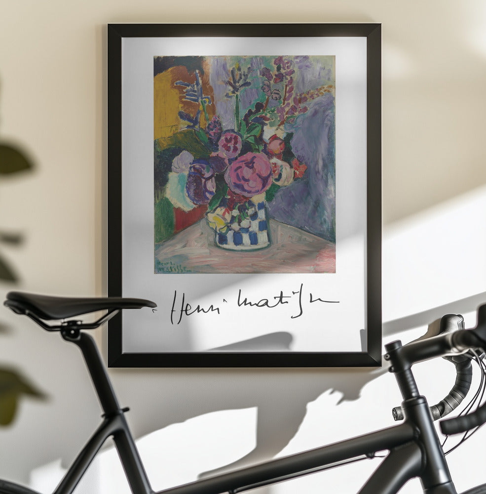 Wall Art Les Pivoines by Henri Matisse-canvas prints-DECOROLALA