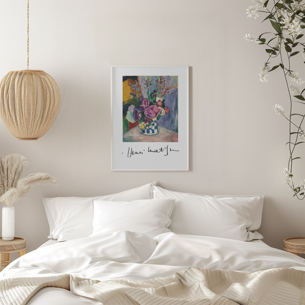Wall Art Les Pivoines by Henri Matisse-canvas prints-DECOROLALA
