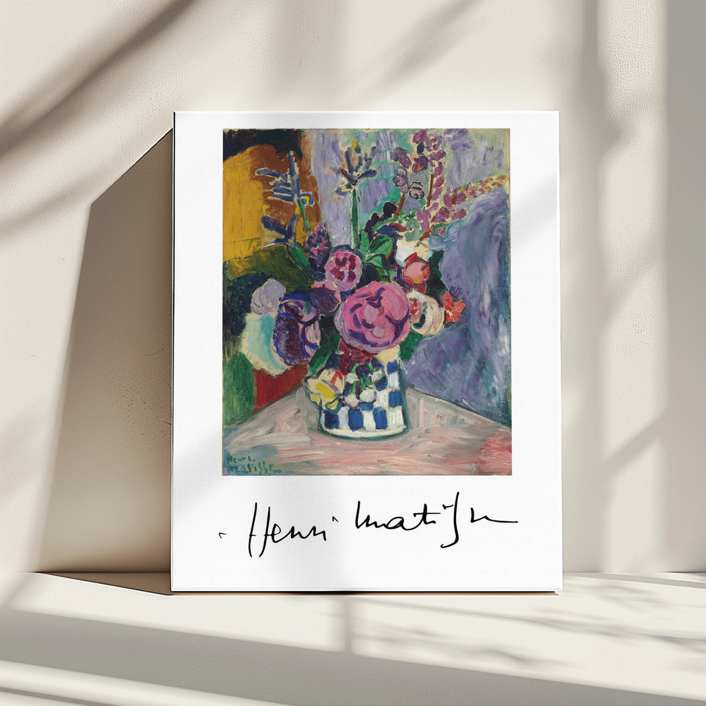 Wall Art Les Pivoines by Henri Matisse-canvas prints-DECOROLALA