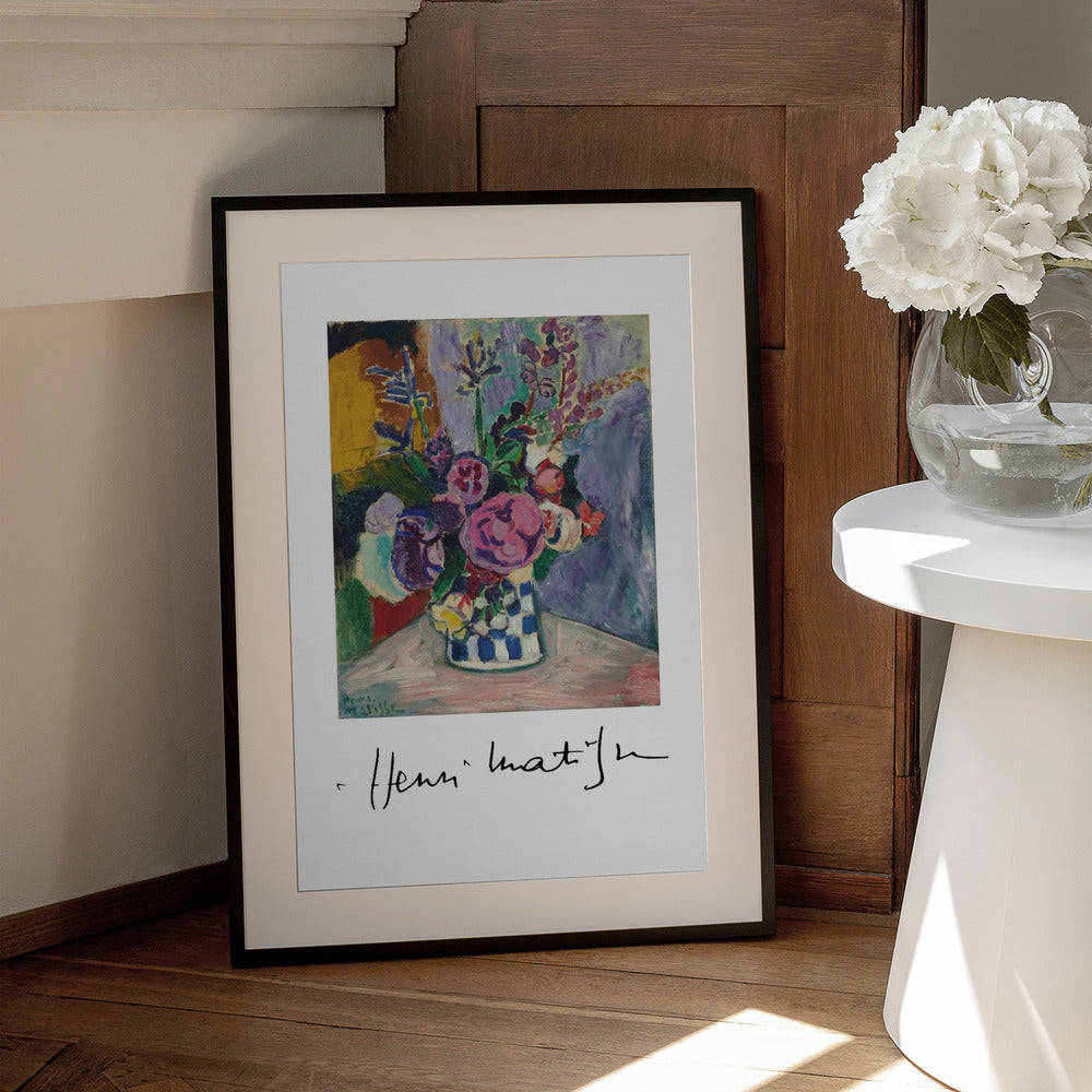 Wall Art Les Pivoines by Henri Matisse-canvas prints-DECOROLALA