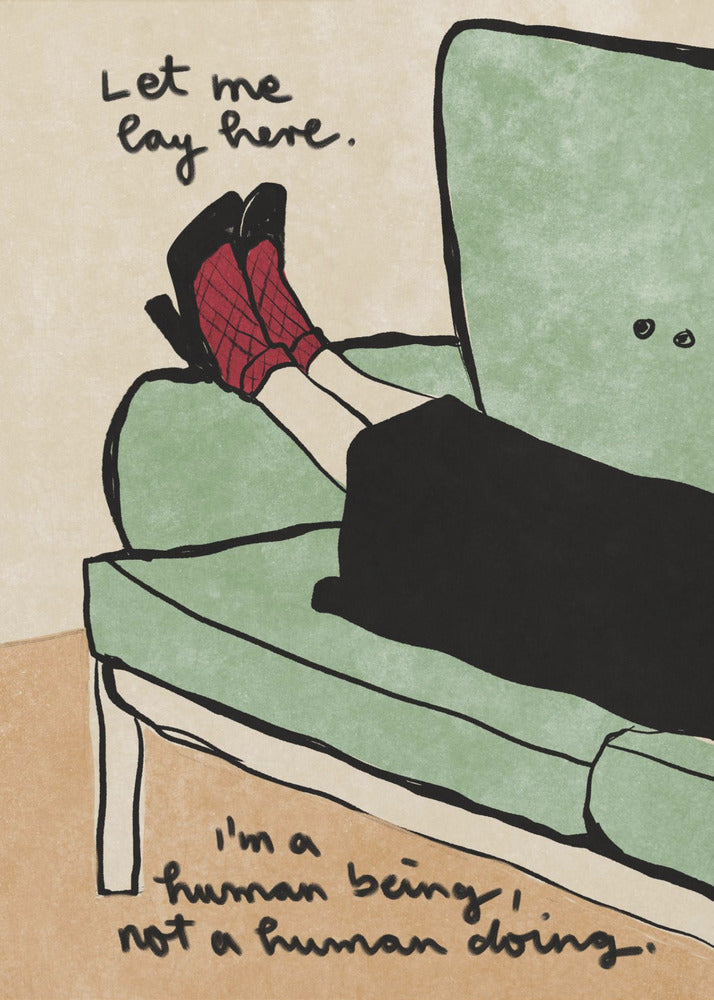 Wall Art Let Me Lay Here by Raissa Oltmanns-canvas-DECOROLALA