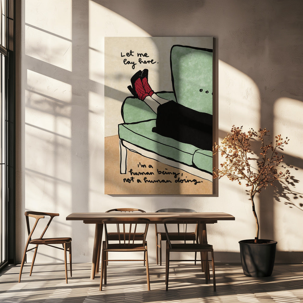 Wall Art Let Me Lay Here by Raissa Oltmanns-canvas-DECOROLALA