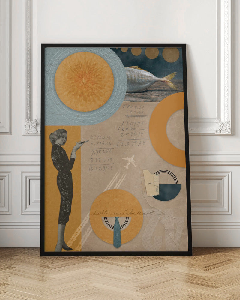 Wall Art Let's Misbehave by Pia Lilenthal-canvas-DECOROLALA
