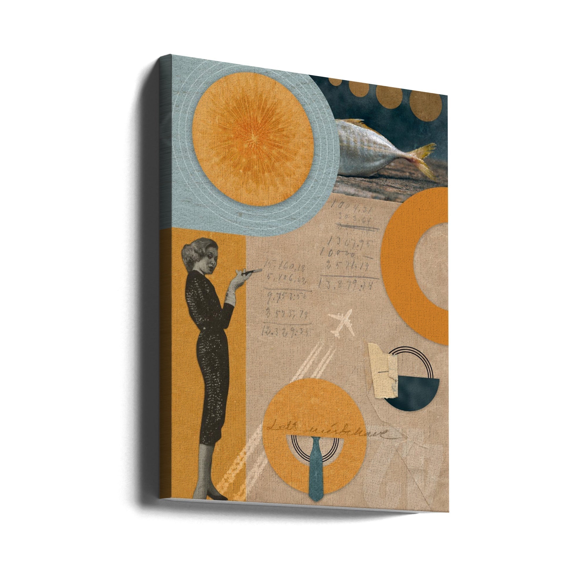 Wall Art Let's Misbehave by Pia Lilenthal-canvas-DECOROLALA