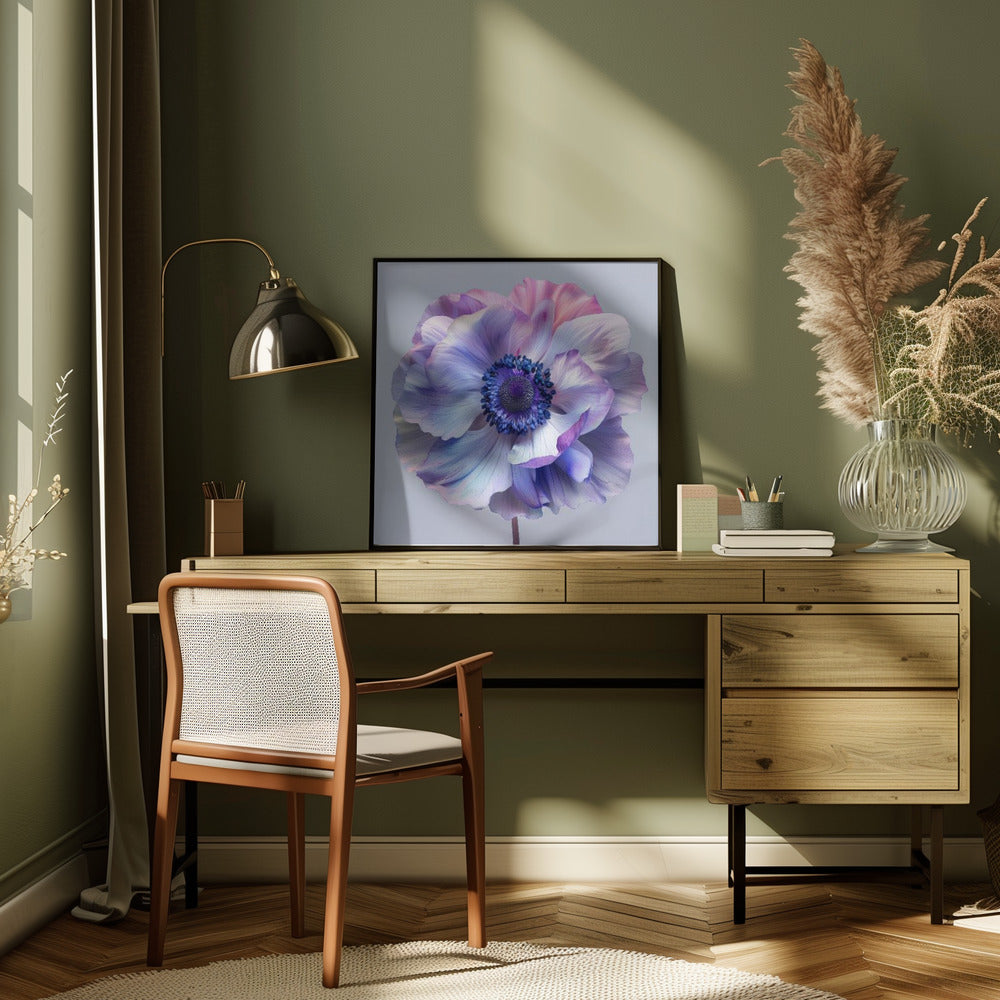 Wall Art Lila Macro 10 by Bilge Paksoylu-canvas-DECOROLALA