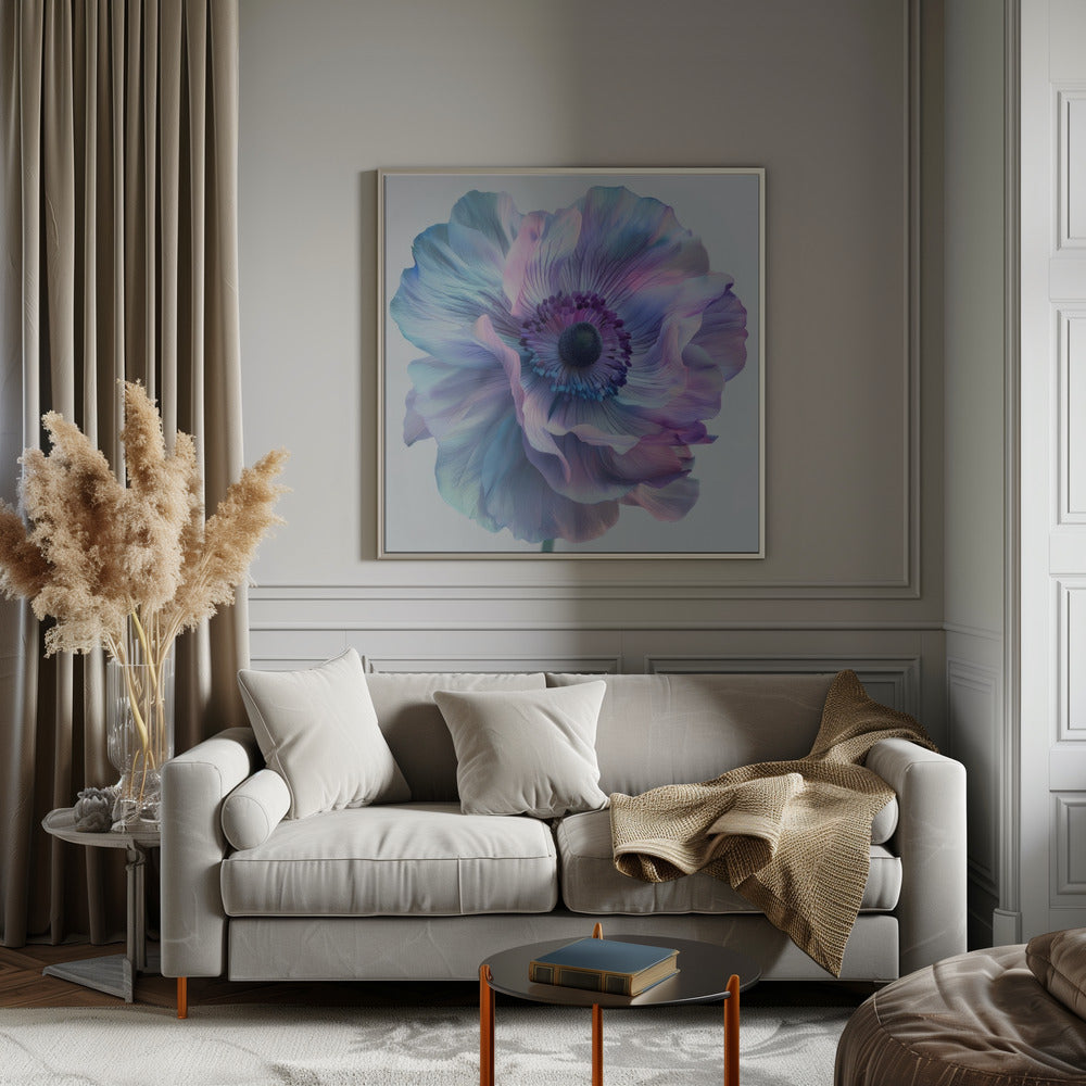 Wall Art Lila Macro 12 by Bilge Paksoylu-canvas-DECOROLALA