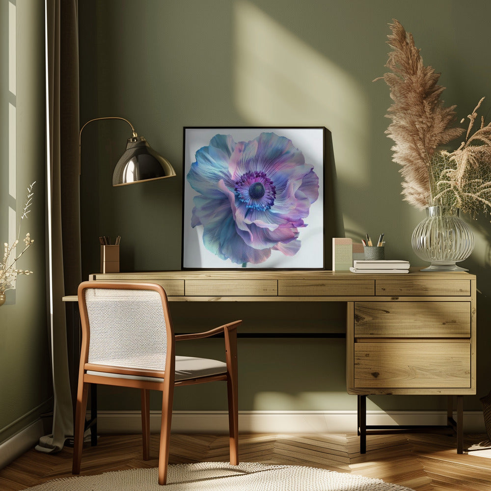 Wall Art Lila Macro 12 by Bilge Paksoylu-canvas-DECOROLALA