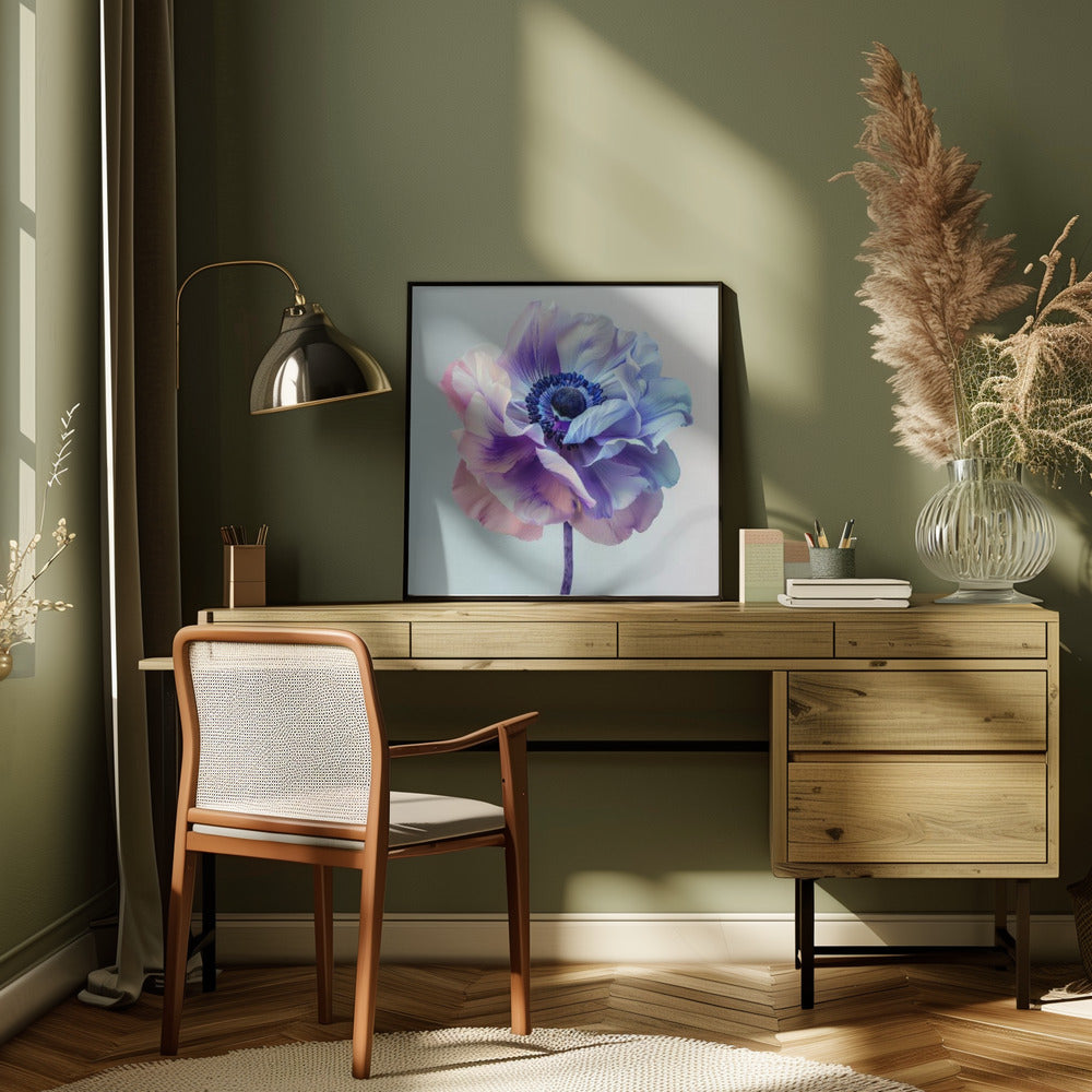 Wall Art Lila Macro 13 by Bilge Paksoylu-canvas-DECOROLALA