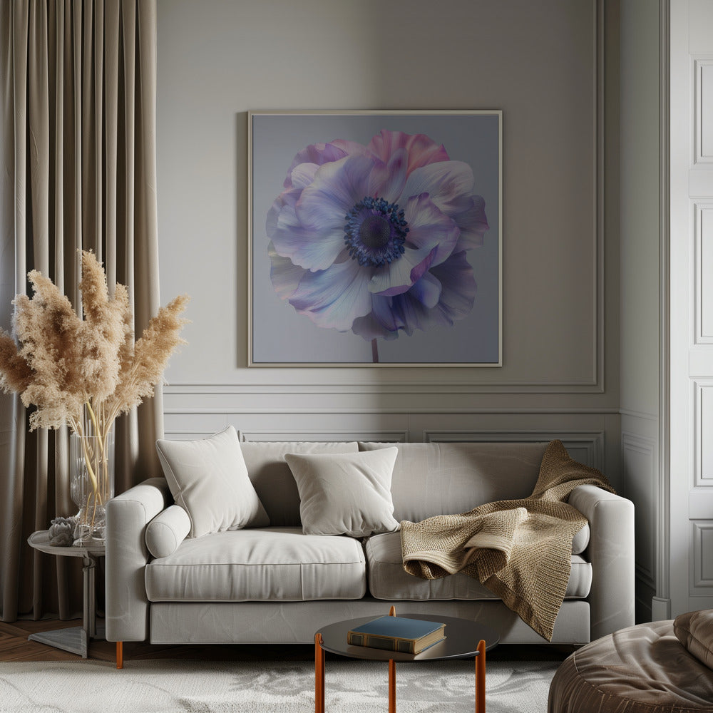 Wall Art Lila Macro 6 by Bilge Paksoylu-canvas-DECOROLALA