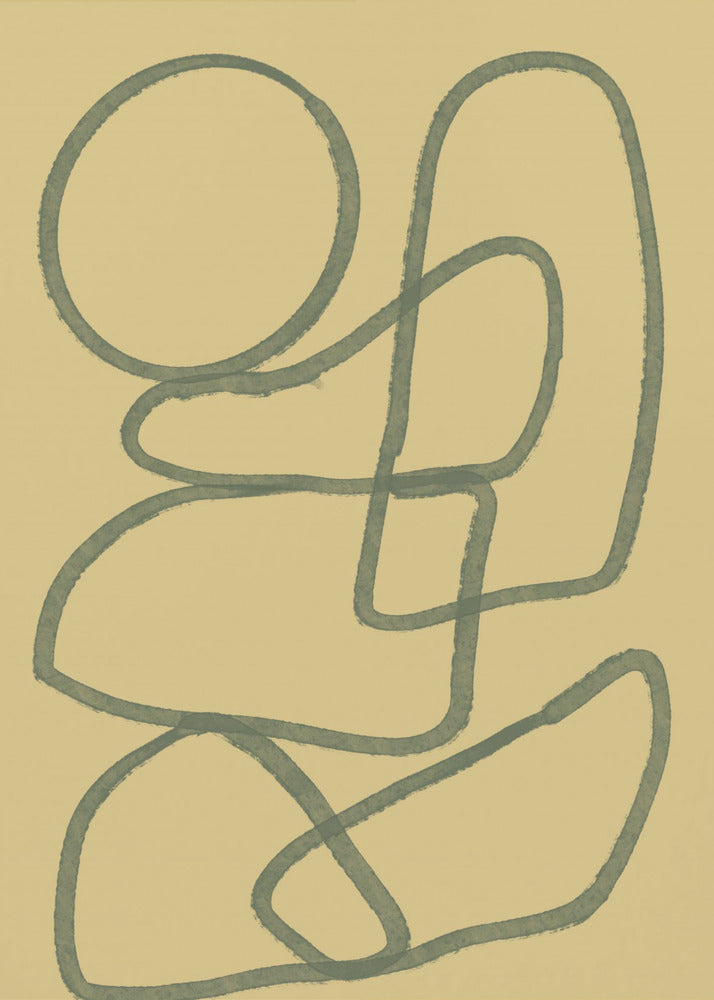 Wall Art Line Drawing Abstract by Sharyn Bursic-canvas-DECOROLALA