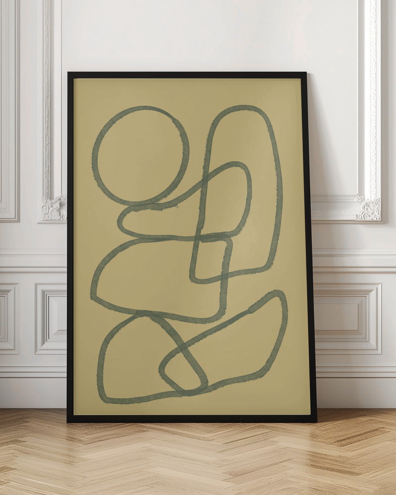 Wall Art Line Drawing Abstract by Sharyn Bursic-canvas-DECOROLALA