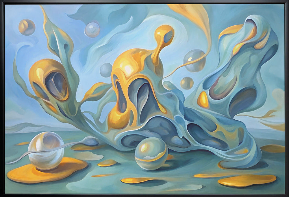 Wall Art Liquid Dreamscape by Miguel Bruzual-Canvas Print-DECOROLALA