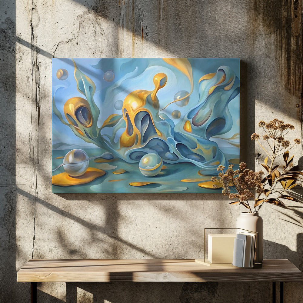 Wall Art Liquid Dreamscape by Miguel Bruzual-Canvas Print-DECOROLALA