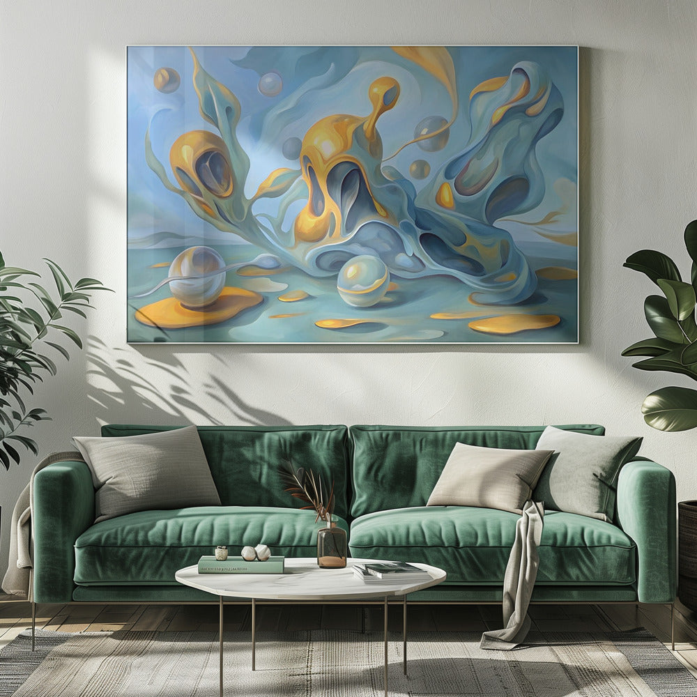 Wall Art Liquid Dreamscape by Miguel Bruzual-Canvas Print-DECOROLALA