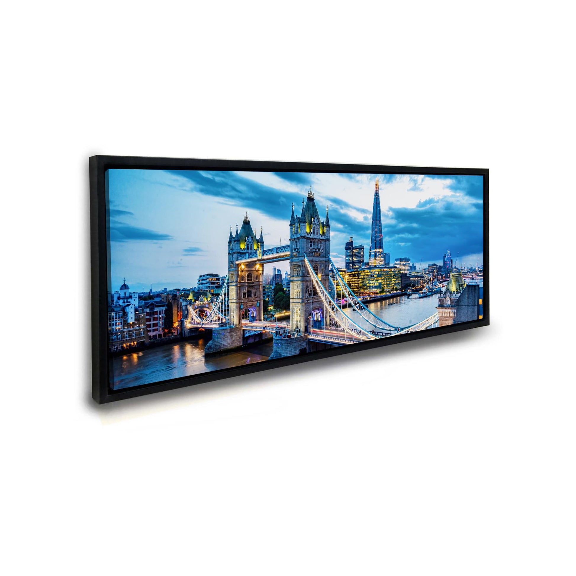 Wall Art London Skyline Canvas 72" x 24"-Wall Art-DECOROLALA