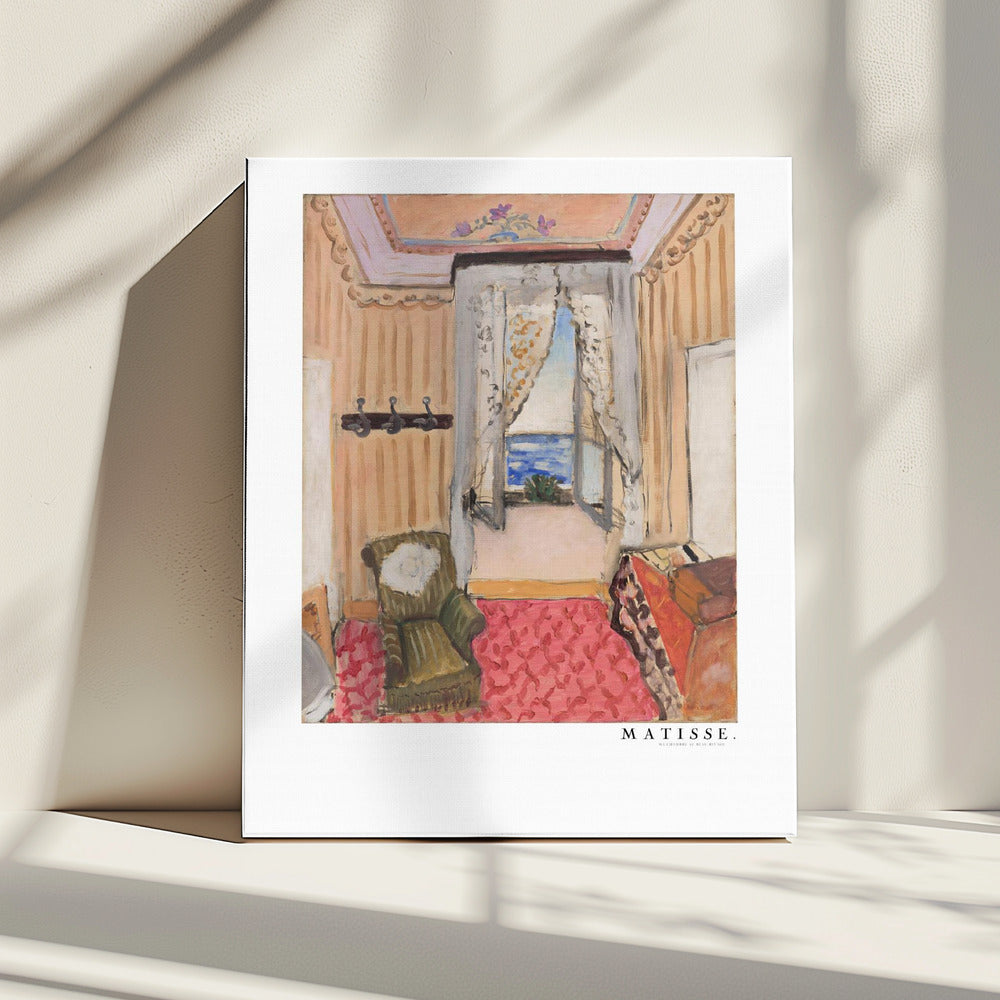 Wall Art Ma Chambre Au Beau Rivage Canvas Print-canvas prints-DECOROLALA