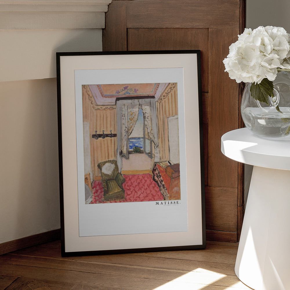 Wall Art Ma Chambre Au Beau Rivage Canvas Print-canvas prints-DECOROLALA