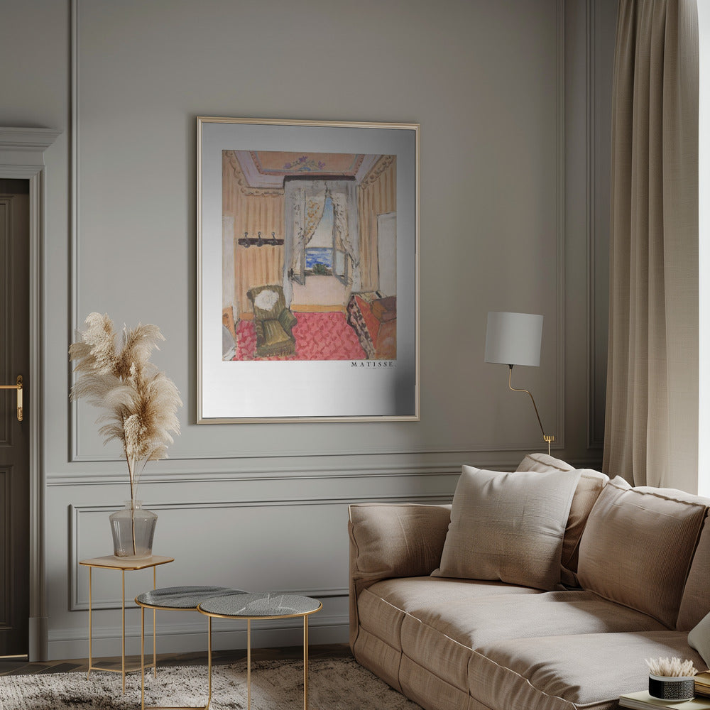Wall Art Ma Chambre Au Beau Rivage Canvas Print-canvas prints-DECOROLALA