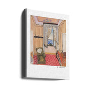 Wall Art Ma Chambre Au Beau Rivage Canvas Print-canvas prints-DECOROLALA