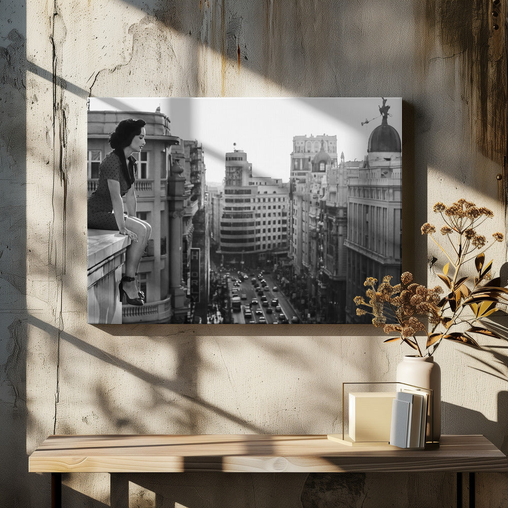 Wall Art Mad Madrid by Alejandro Marcos-Canvas Print-DECOROLALA