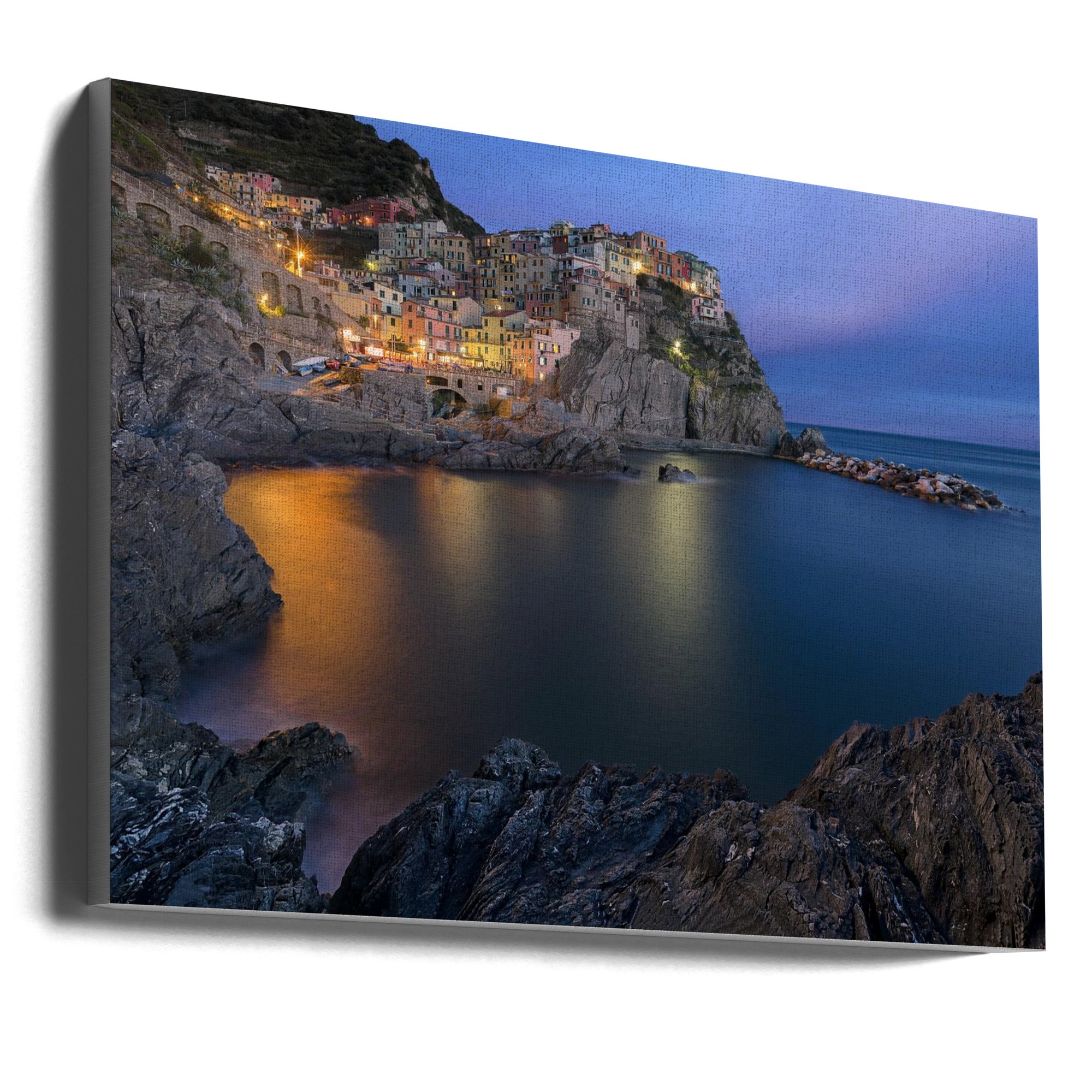 Wall Art Manarola Lifestyle by Renee Doyle-canvas-DECOROLALA