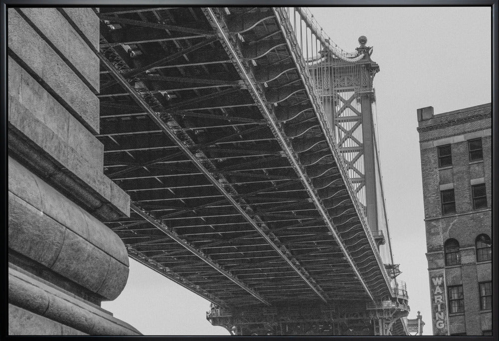 Wall Art Manhattan Bridge Brooklyn New York Canvas-Canvas Print-DECOROLALA