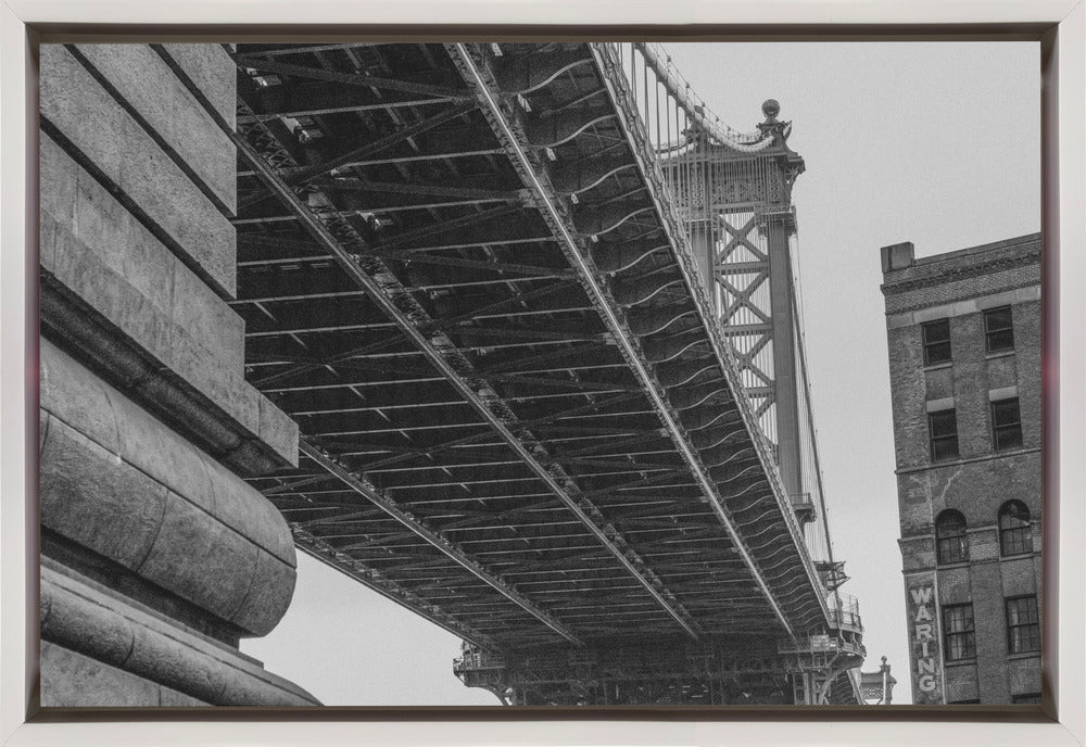 Wall Art Manhattan Bridge Brooklyn New York Canvas-Canvas Print-DECOROLALA