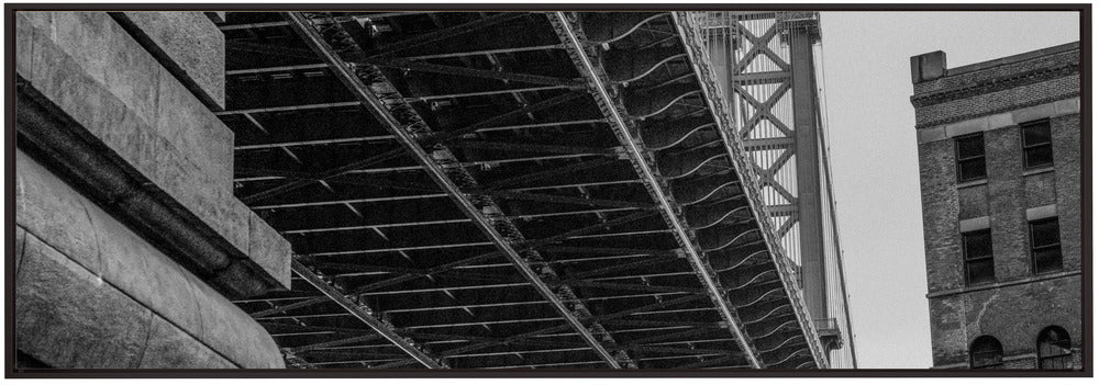 Wall Art Manhattan Bridge Brooklyn New York Canvas-Canvas Print-DECOROLALA