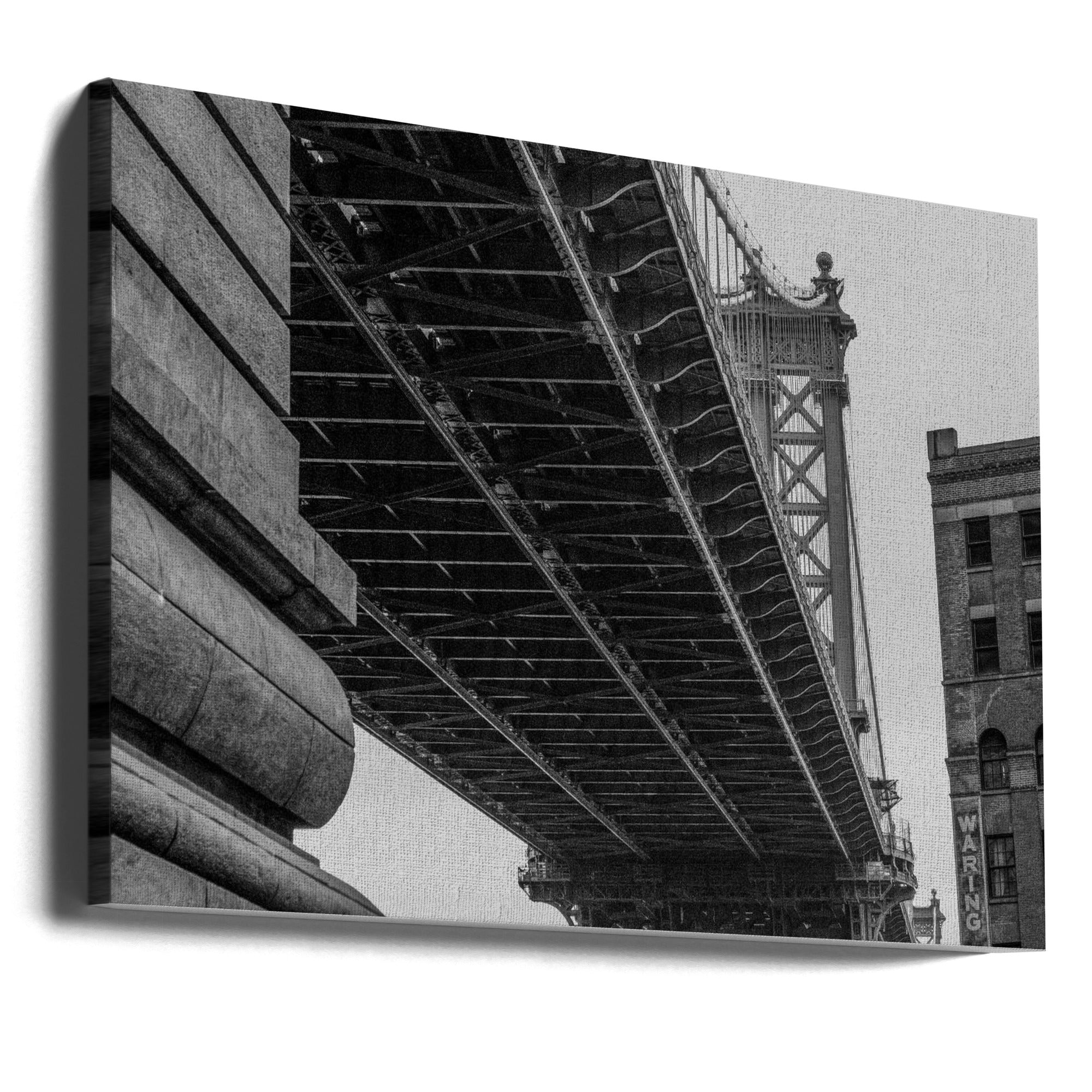 Wall Art Manhattan Bridge Brooklyn New York Canvas-Canvas Print-DECOROLALA