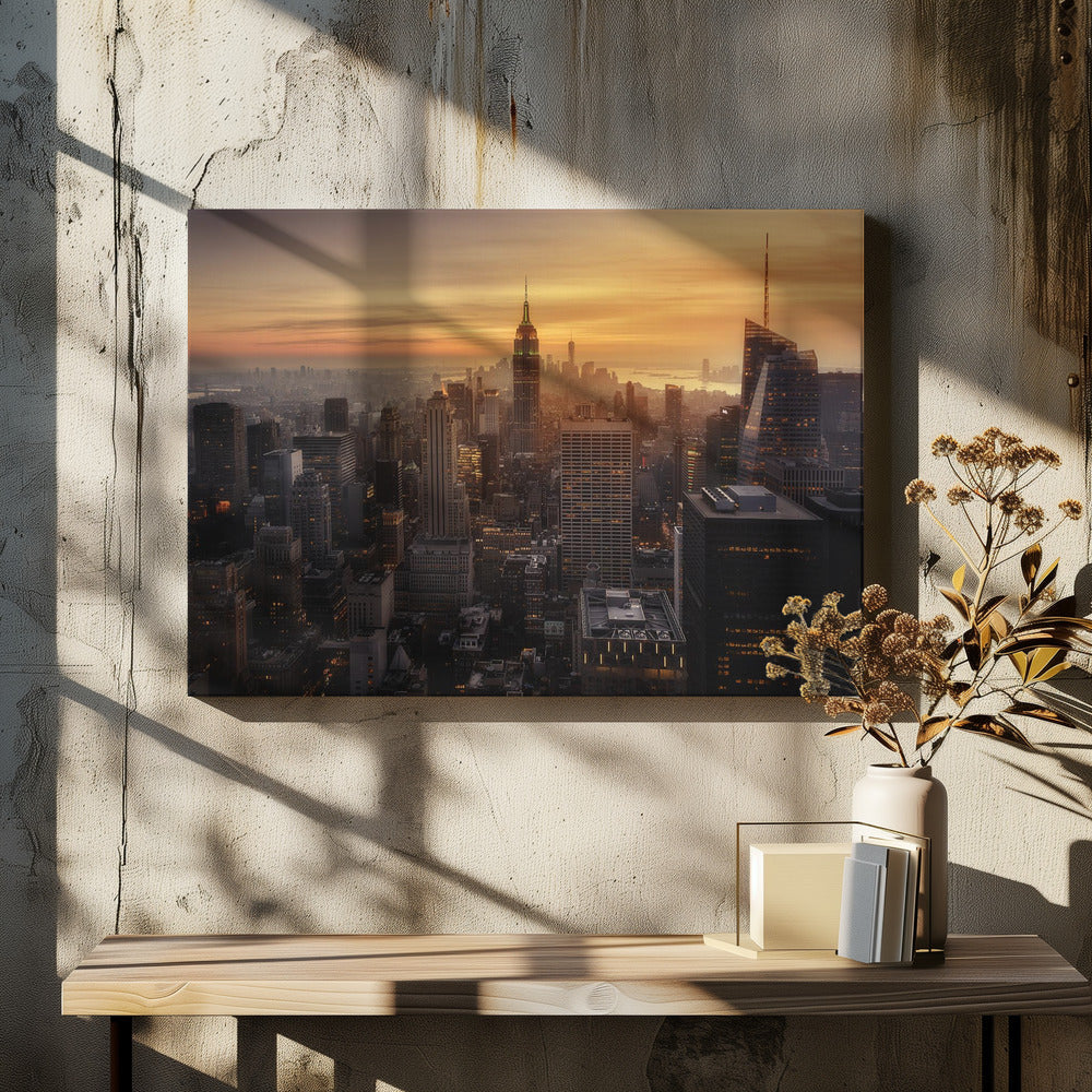 Wall Art Manhattan's Light by Jorge Ruiz Dueso-canvas-DECOROLALA