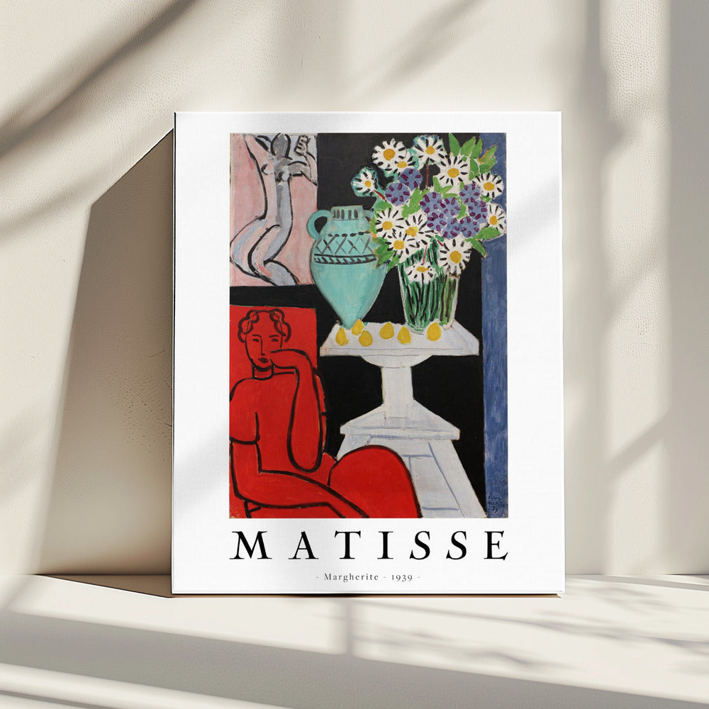 Wall Art Margherite 1939 by Henri Matisse-canvas prints-DECOROLALA