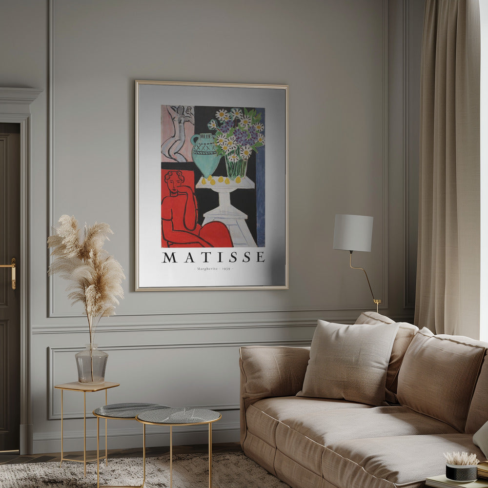 Wall Art Margherite 1939 by Henri Matisse-canvas prints-DECOROLALA