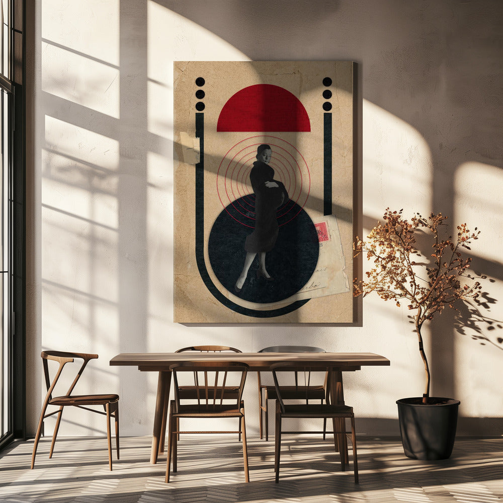 Wall Art Me in the Middle by Pia Lilenthal-canvas-DECOROLALA