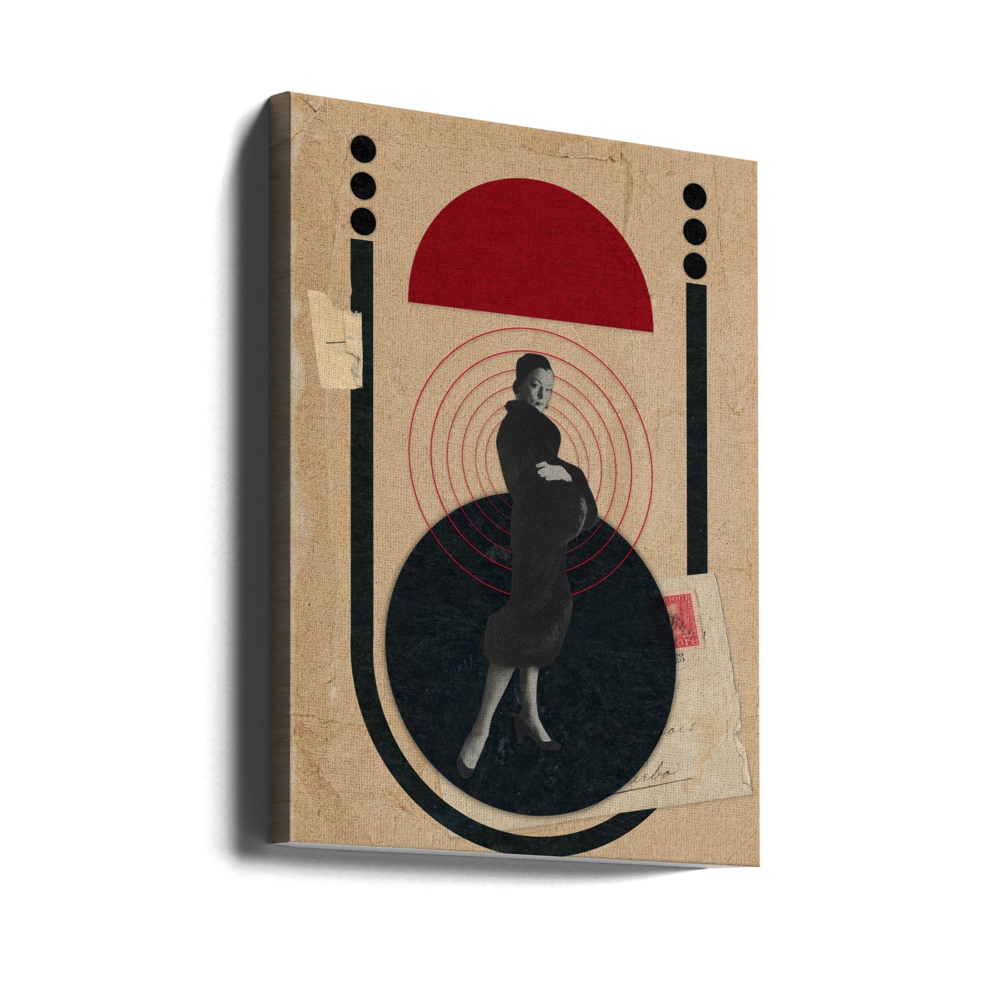 Wall Art Me in the Middle by Pia Lilenthal-canvas-DECOROLALA