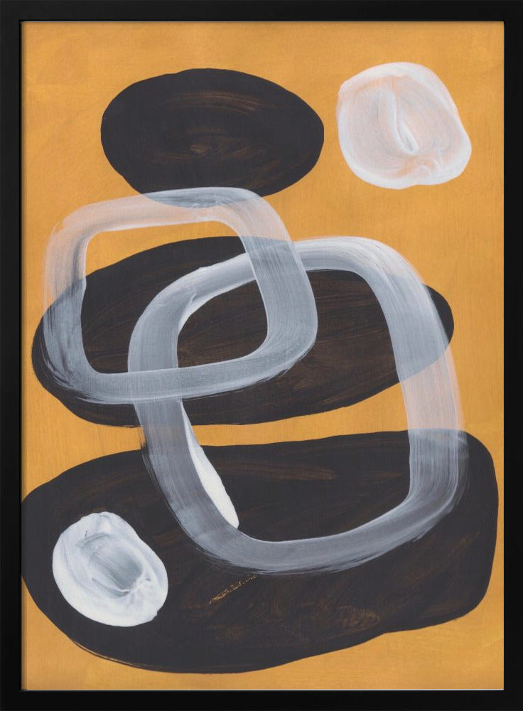Wall Art Midcentury Mustard by Ejaaz Haniff-canvas-DECOROLALA