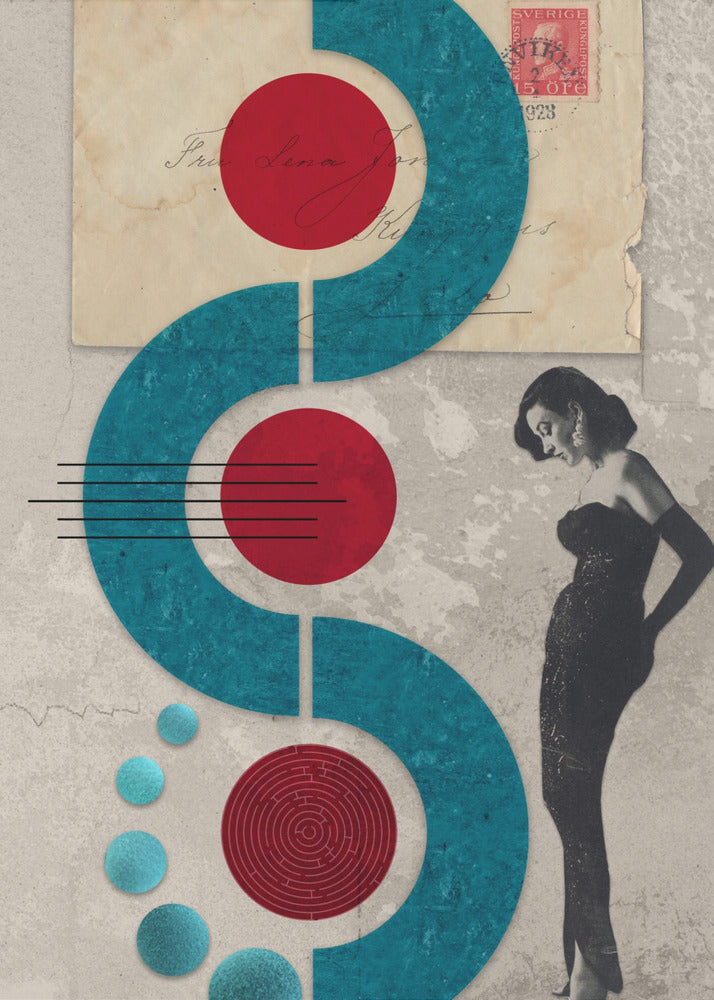 Wall Art Mind the Gap by Pia Lilenthal-canvas-DECOROLALA