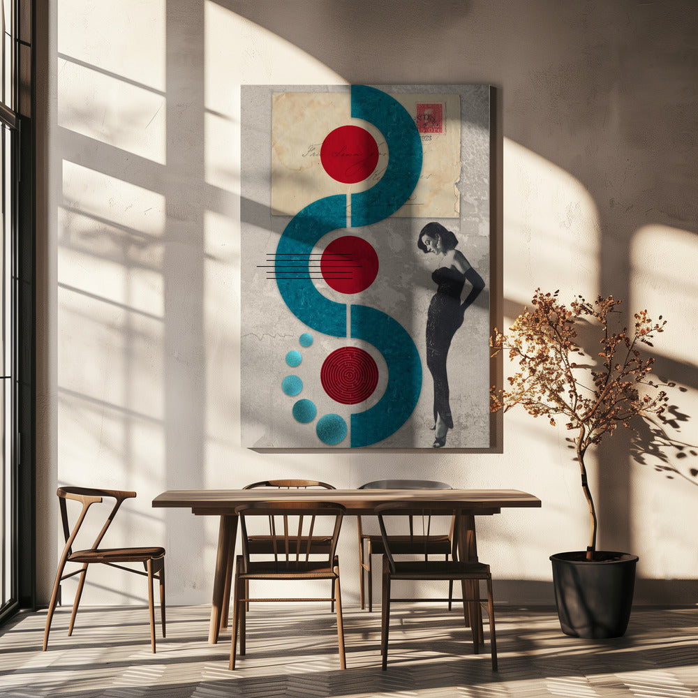 Wall Art Mind the Gap by Pia Lilenthal-canvas-DECOROLALA