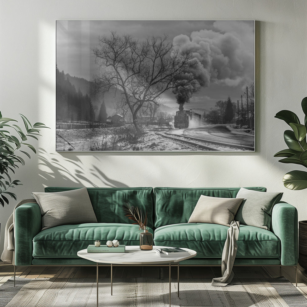 Wall Art Mocanita Hutulca Canvas Print-Canvas Print-DECOROLALA