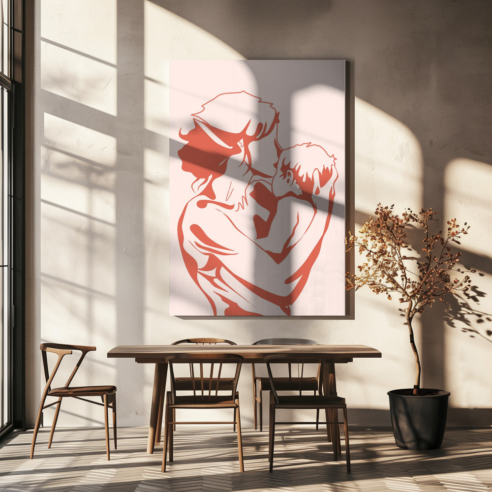 Wall Art Motherhood by Uma Gokhale-Canvas Print-DECOROLALA