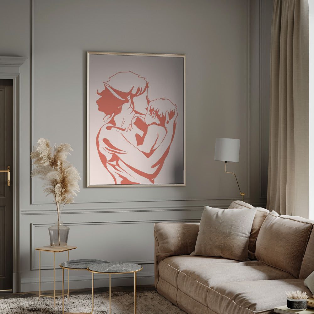 Wall Art Motherhood by Uma Gokhale-Canvas Print-DECOROLALA