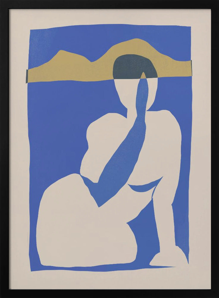 Wall Art Muse Cut Out by Little Dean-canvas-DECOROLALA