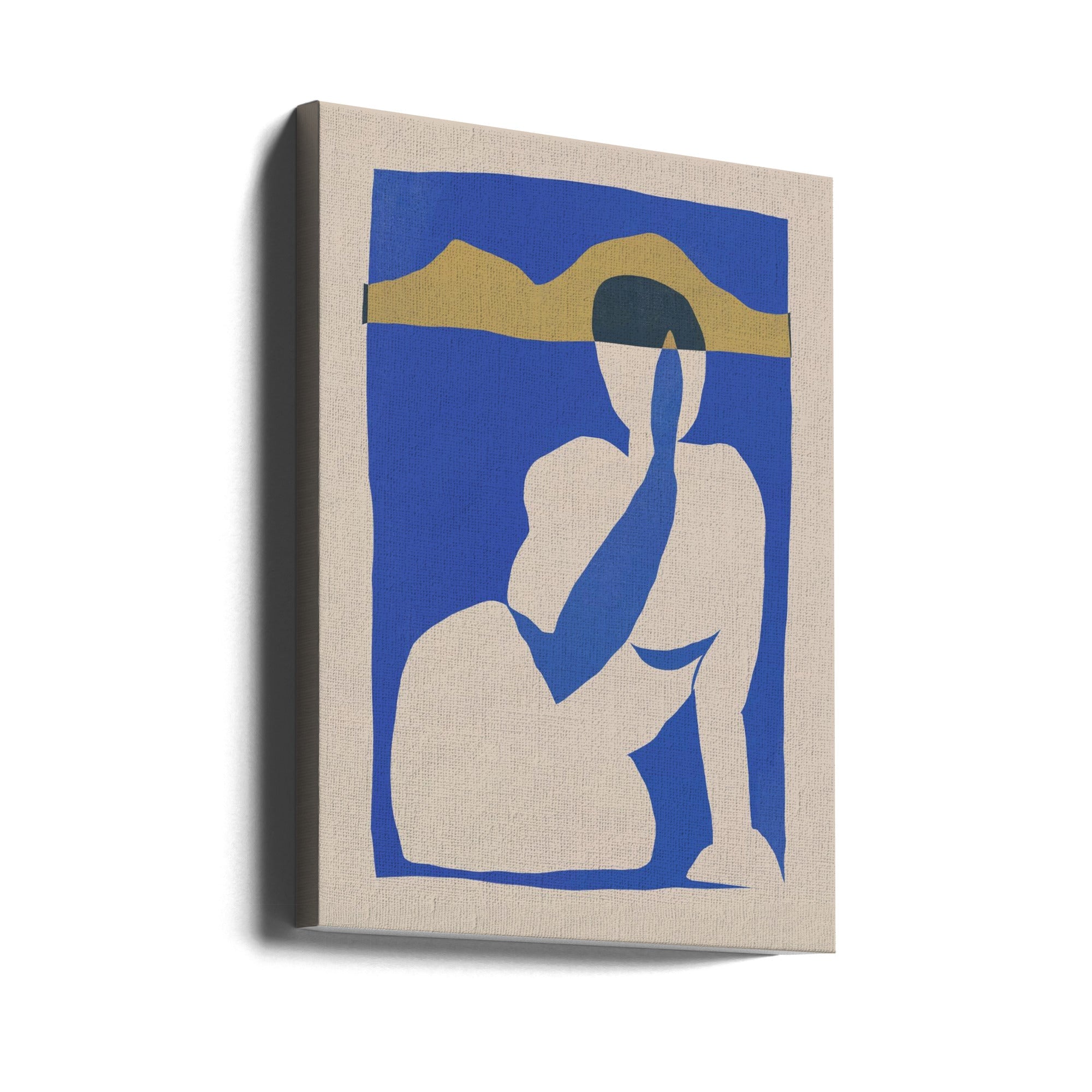 Wall Art Muse Cut Out by Little Dean-canvas-DECOROLALA
