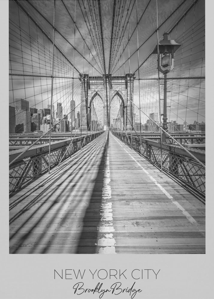 Wall Art NEW YORK CITY Brooklyn Bridge-canvas-DECOROLALA