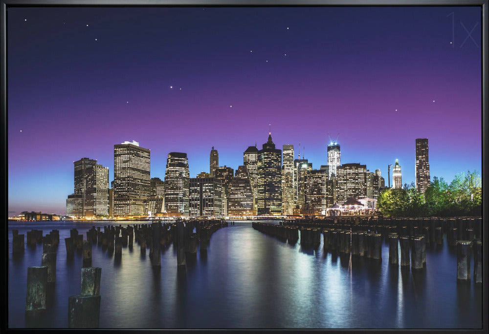 Wall Art New York Skyline Manhattan-canvas-DECOROLALA