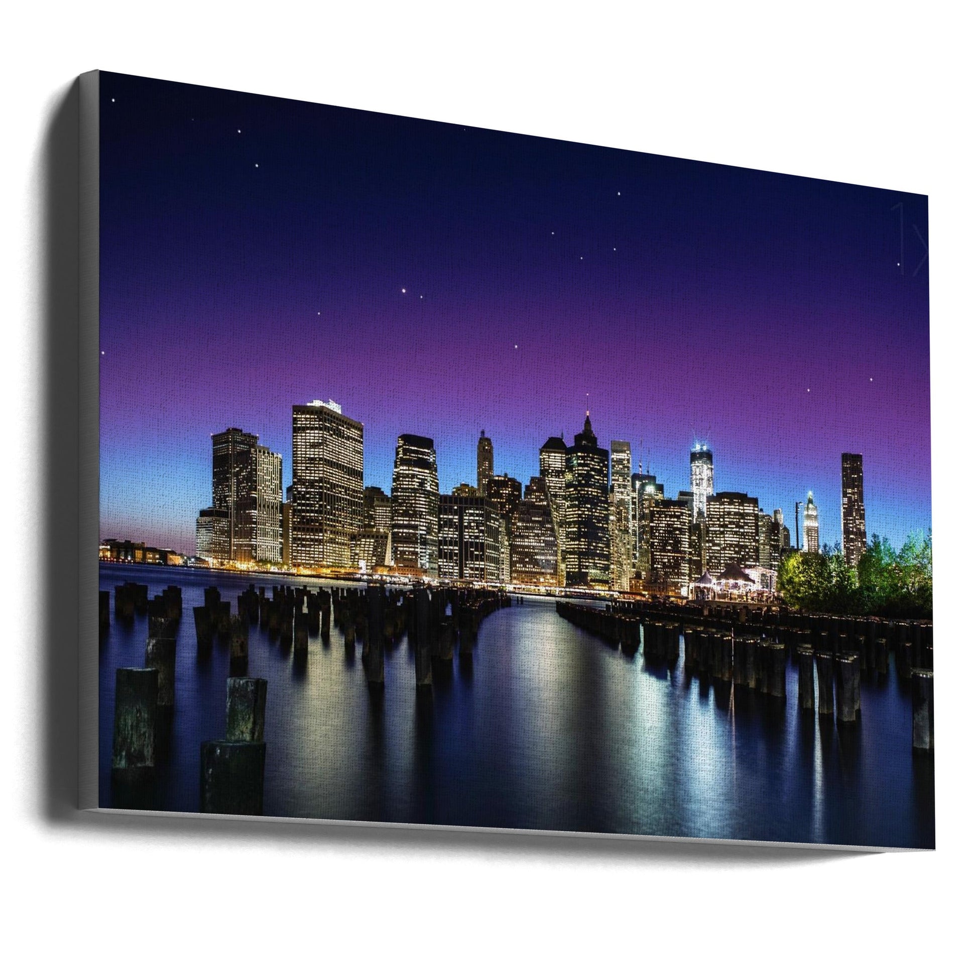 Wall Art New York Skyline Manhattan-canvas-DECOROLALA
