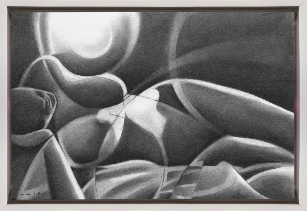 Wall Art Nude 12-10-15 by Corn Akkers-canvas-DECOROLALA